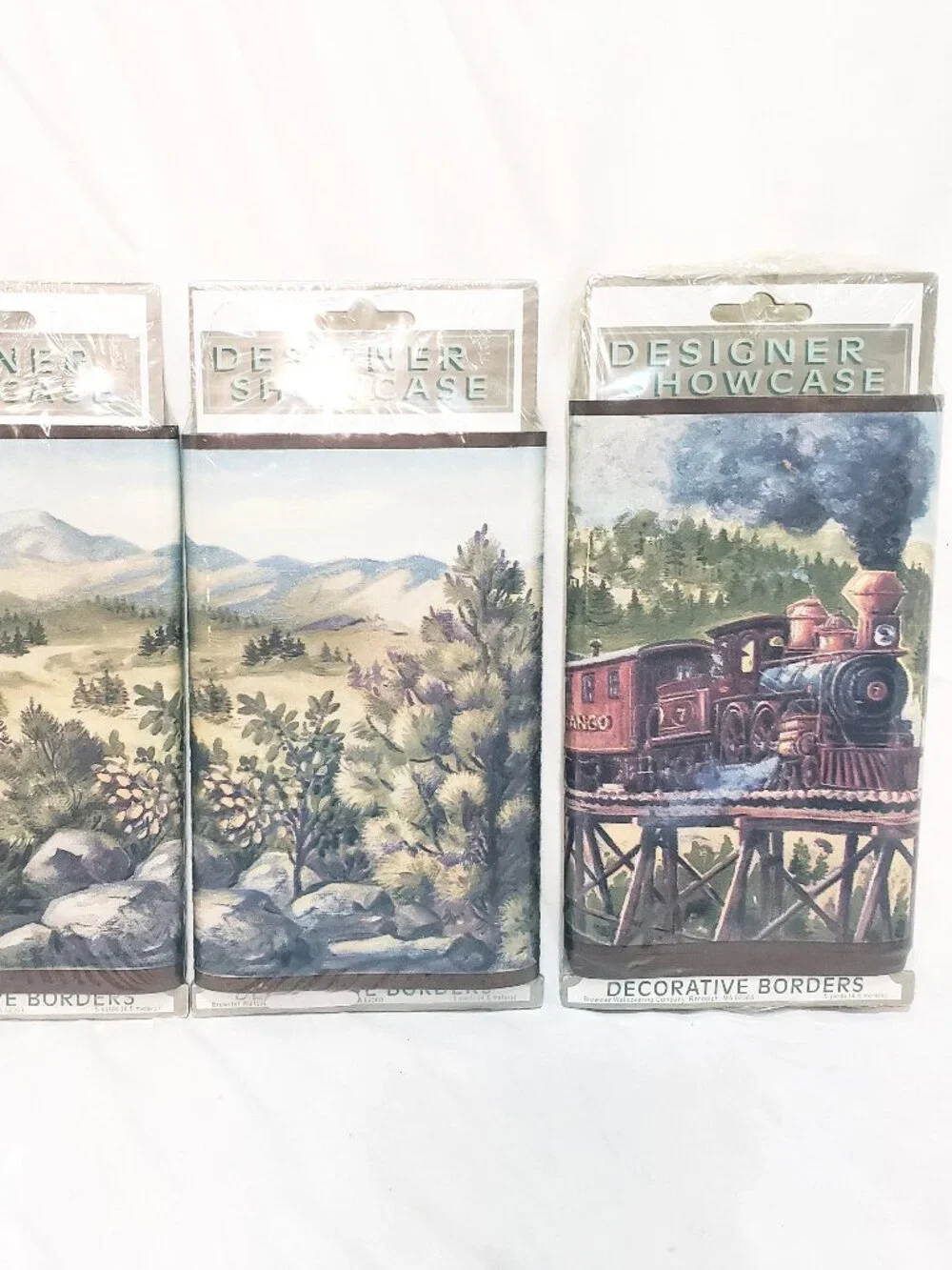 15 Yards Train Locomotive Wallpaper Decorative Boarder 7